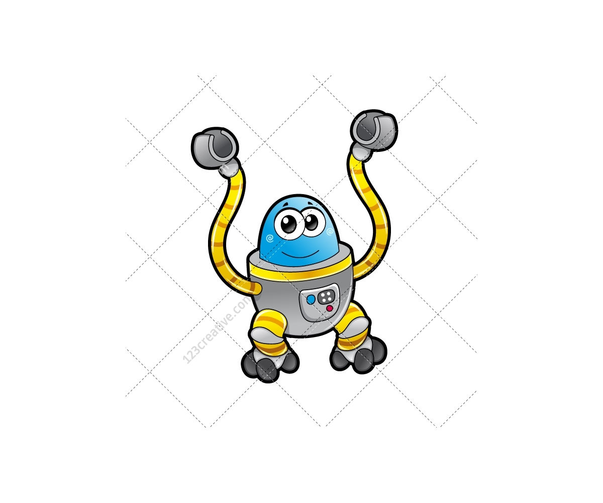 Wallpaper #vWdm9pIBSpphPi3-zYNc521 Cute Robot Vectors Cartoon Vector Illustration Robot Wheel Gear