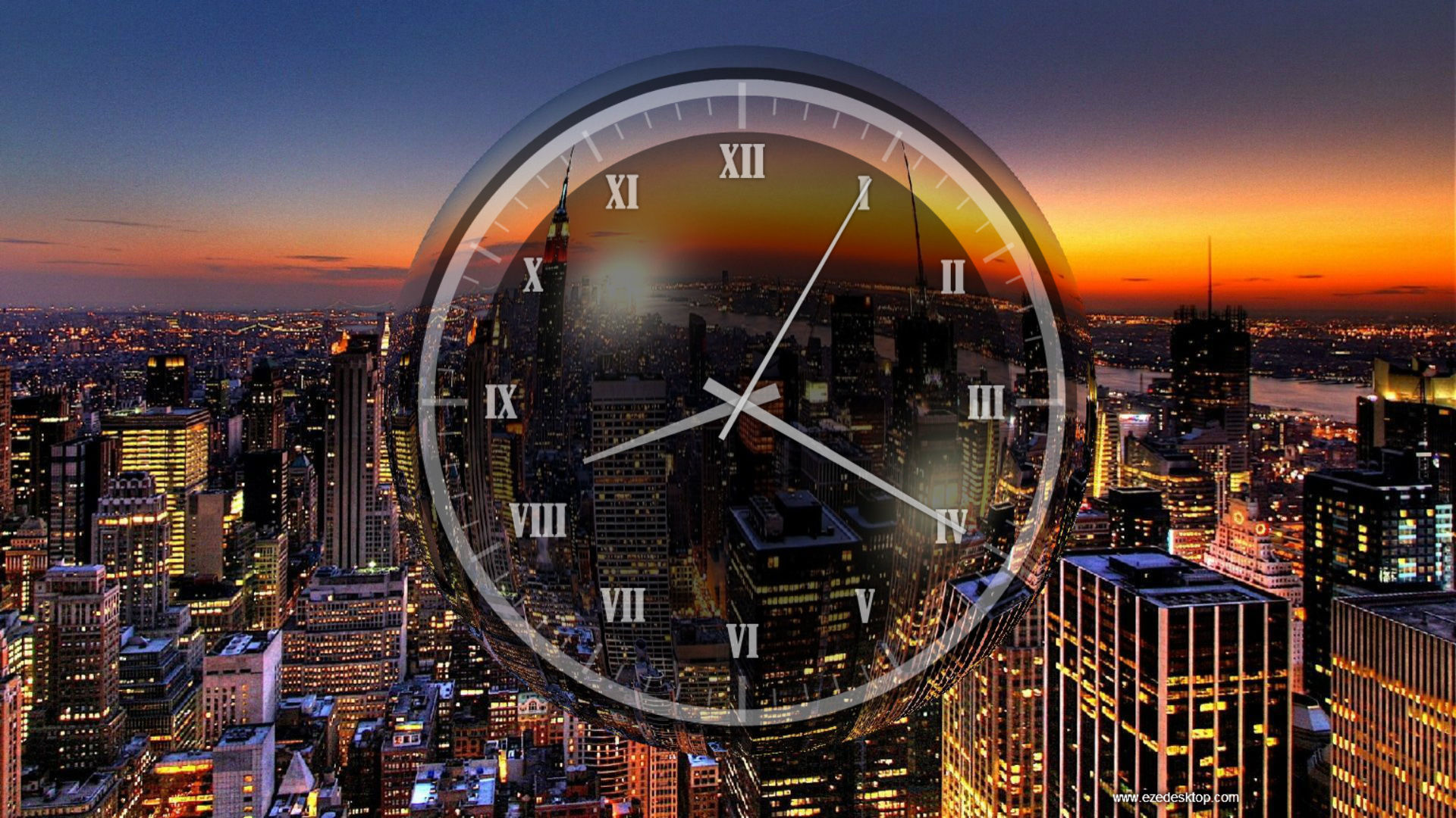 Wallpaper #4abd0 Minimalist Clock Screen Savers for Mac