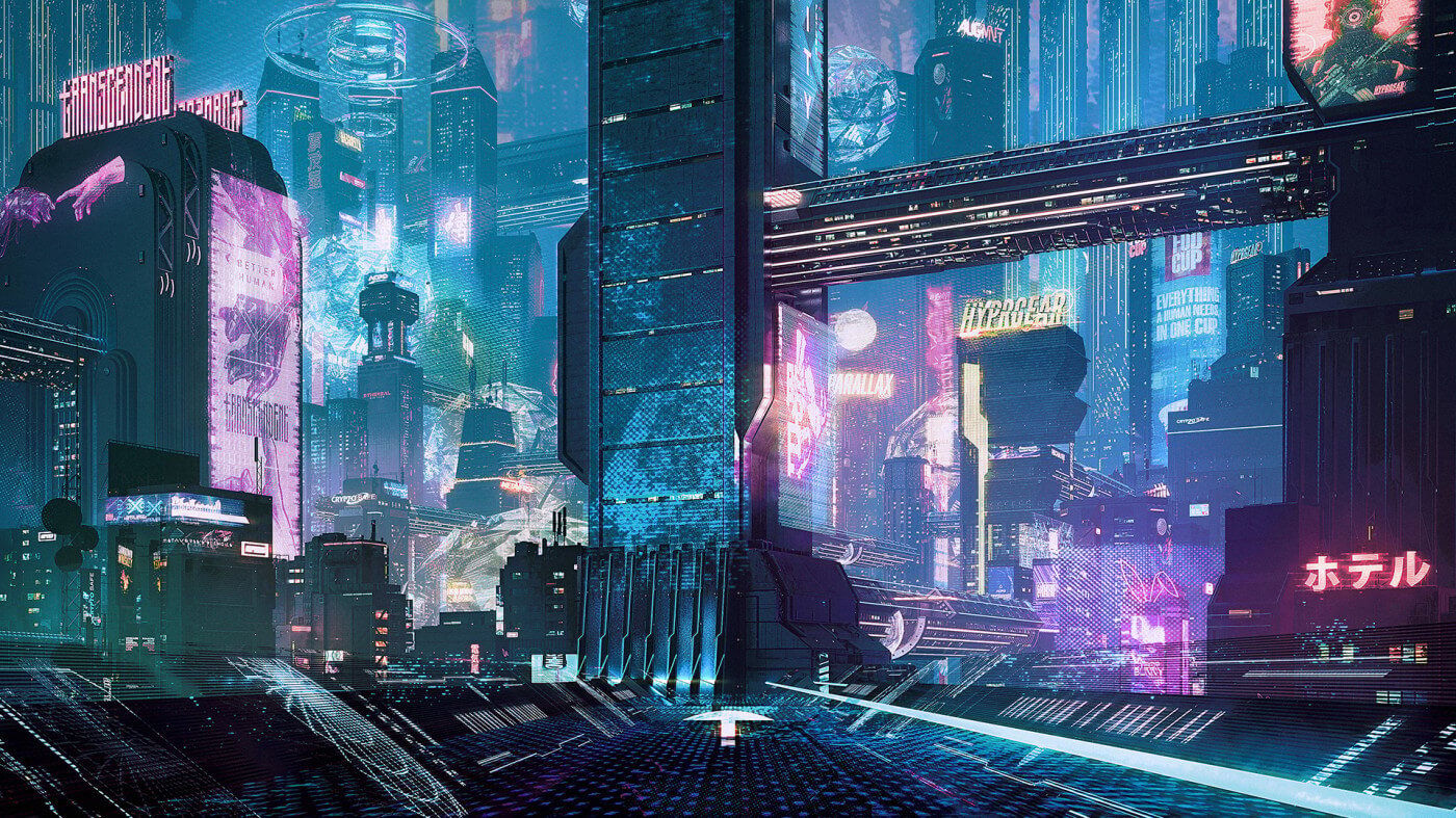 Wallpaper #7hkvAo8BtGB6xQ78eUki28 Making the Ultimate Cyberpunk 3D Asset Kit Kitbash3d