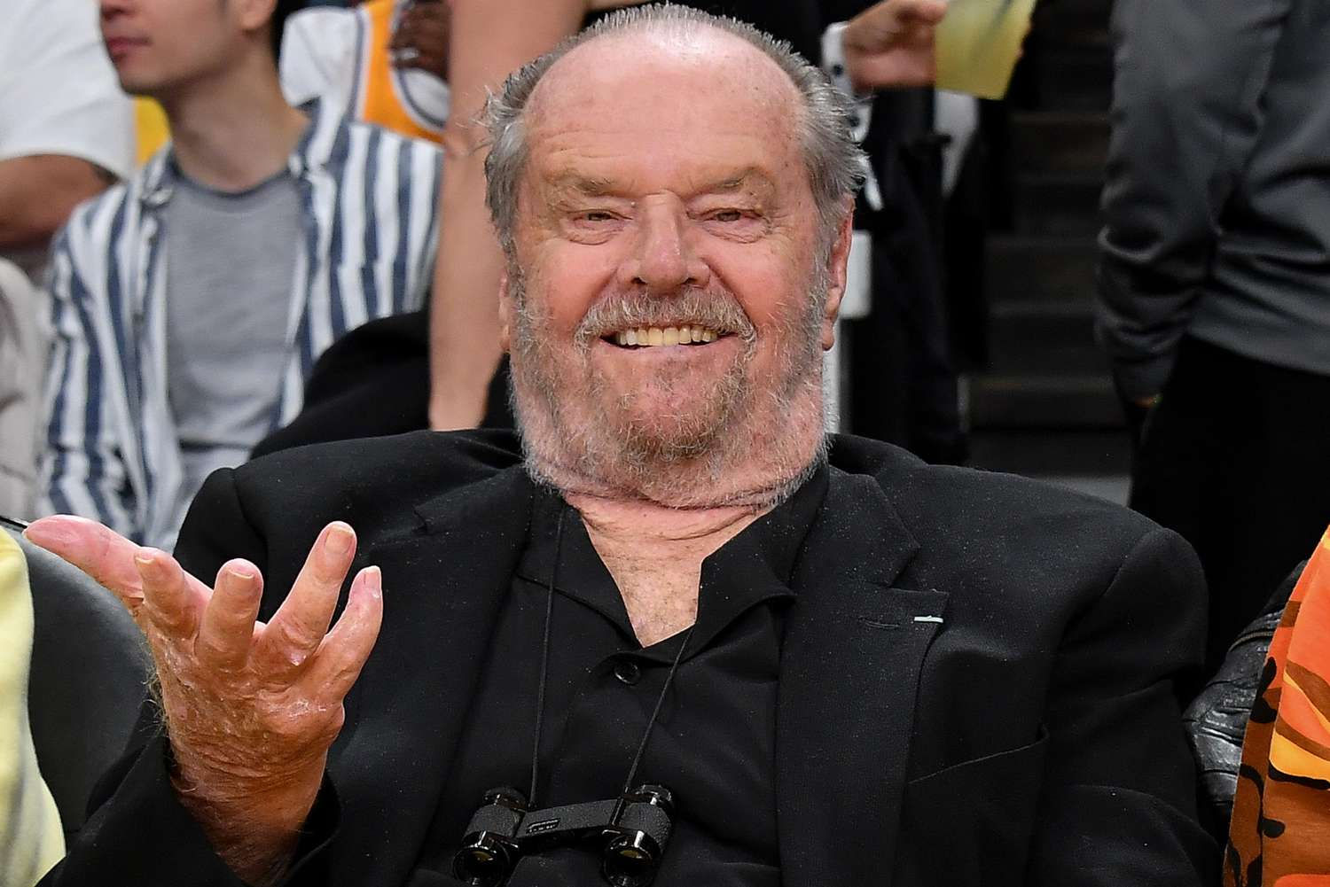 Wallpaper #Oe-LTJMBMN-XEVvVjT4i386 Jack Nicholson Makes Second Recent Appearance at Lakers Game Photo