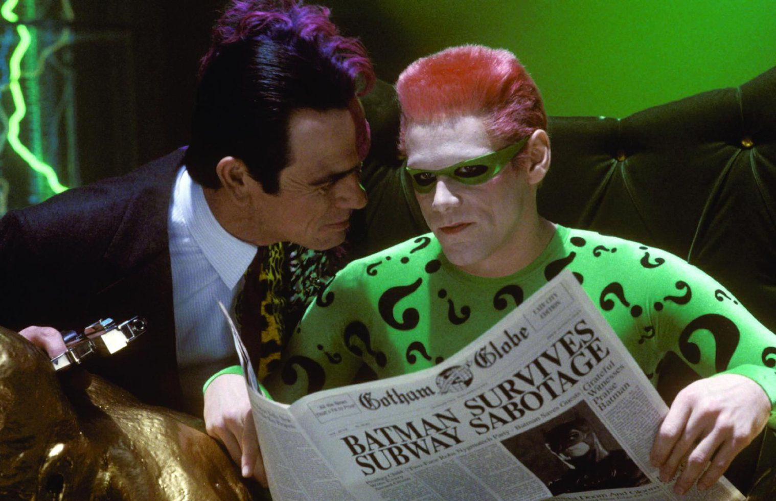 Wallpaper #dWfJ65IBSpphPi3-3k4I34 Jim Carrey Recalls Batman Forever Tommy Lee Jones Rift the Dark Carnival