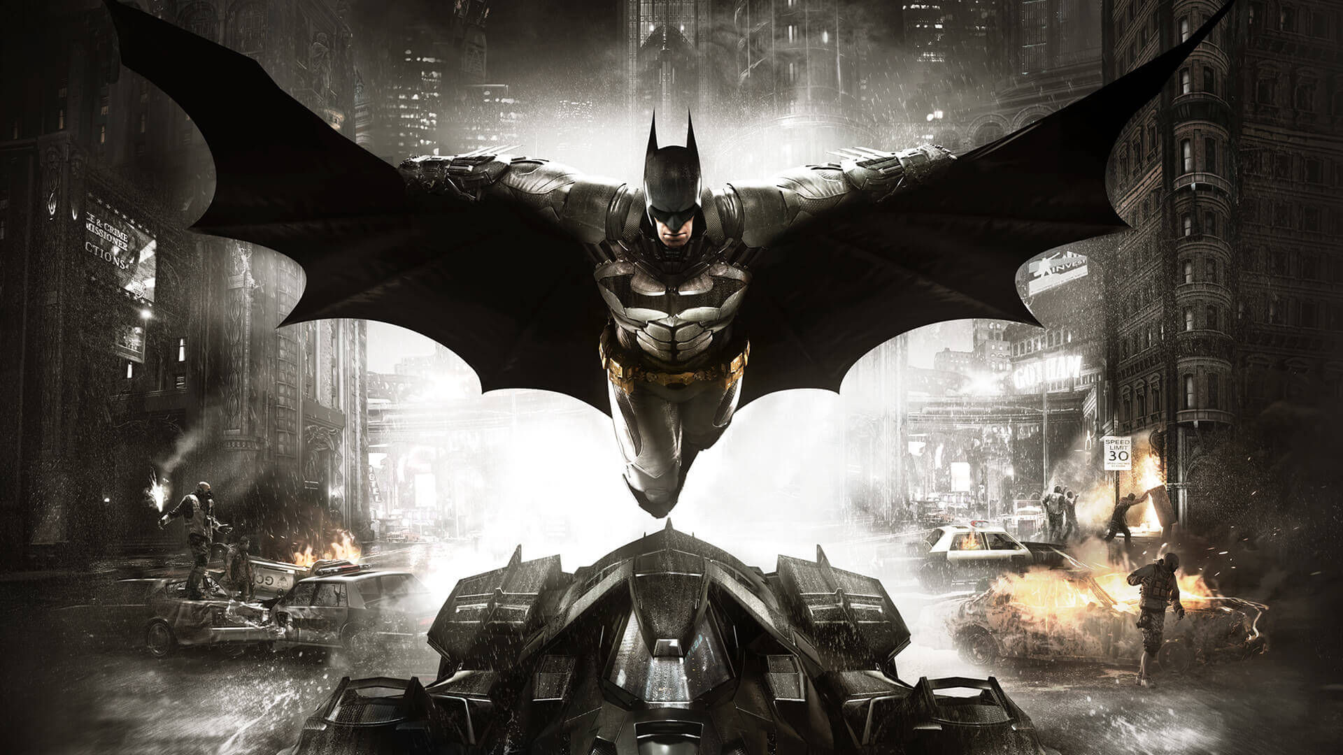 Wallpaper #Je9sS5MBMN-XEVvVSDvp64 Batman Arkham Knight