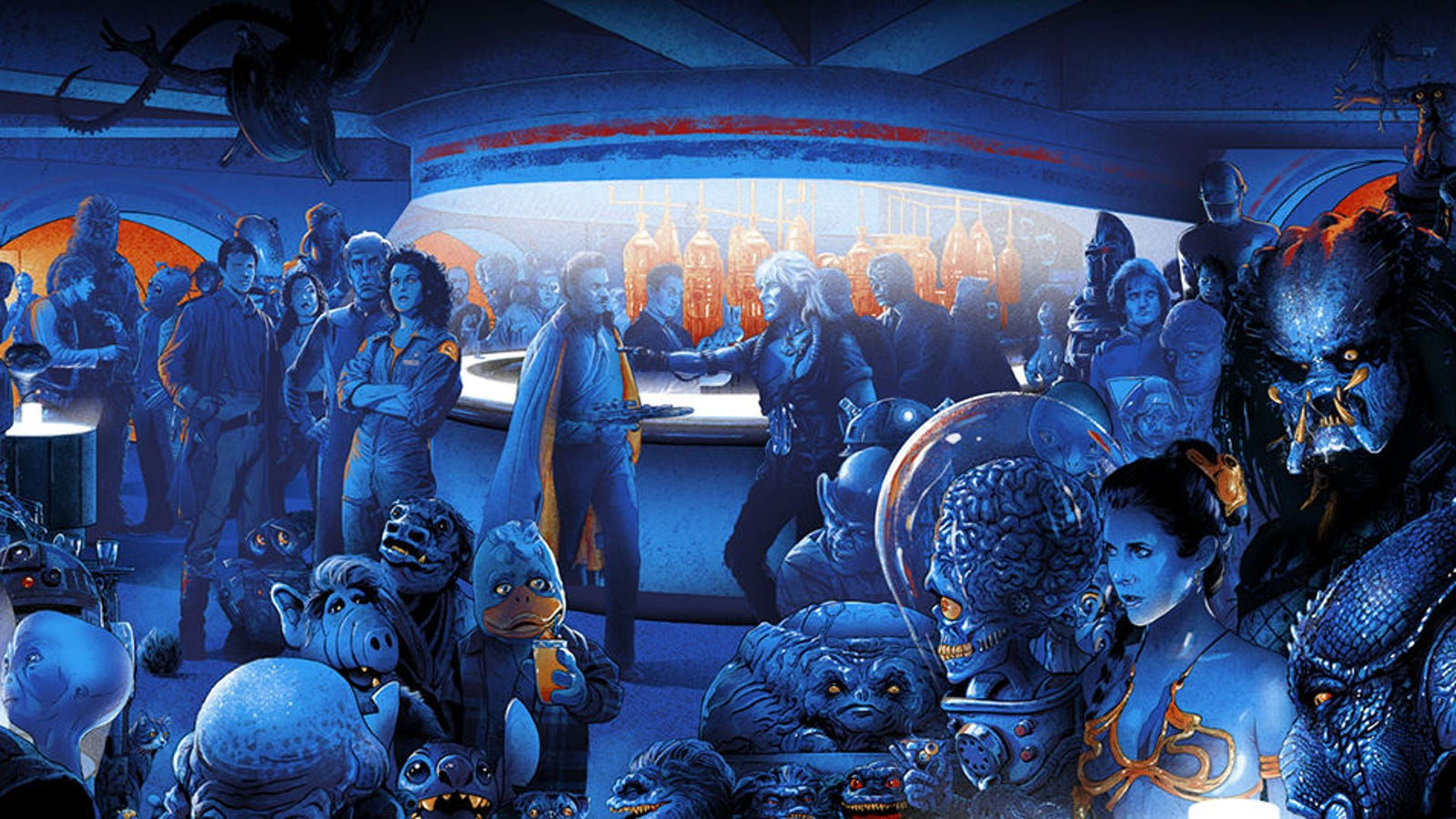 Wallpaper #3GjAHpMBSpphPi3-GylV224 Can You Name Every Alien in This All Encompassing Scifi Cantina