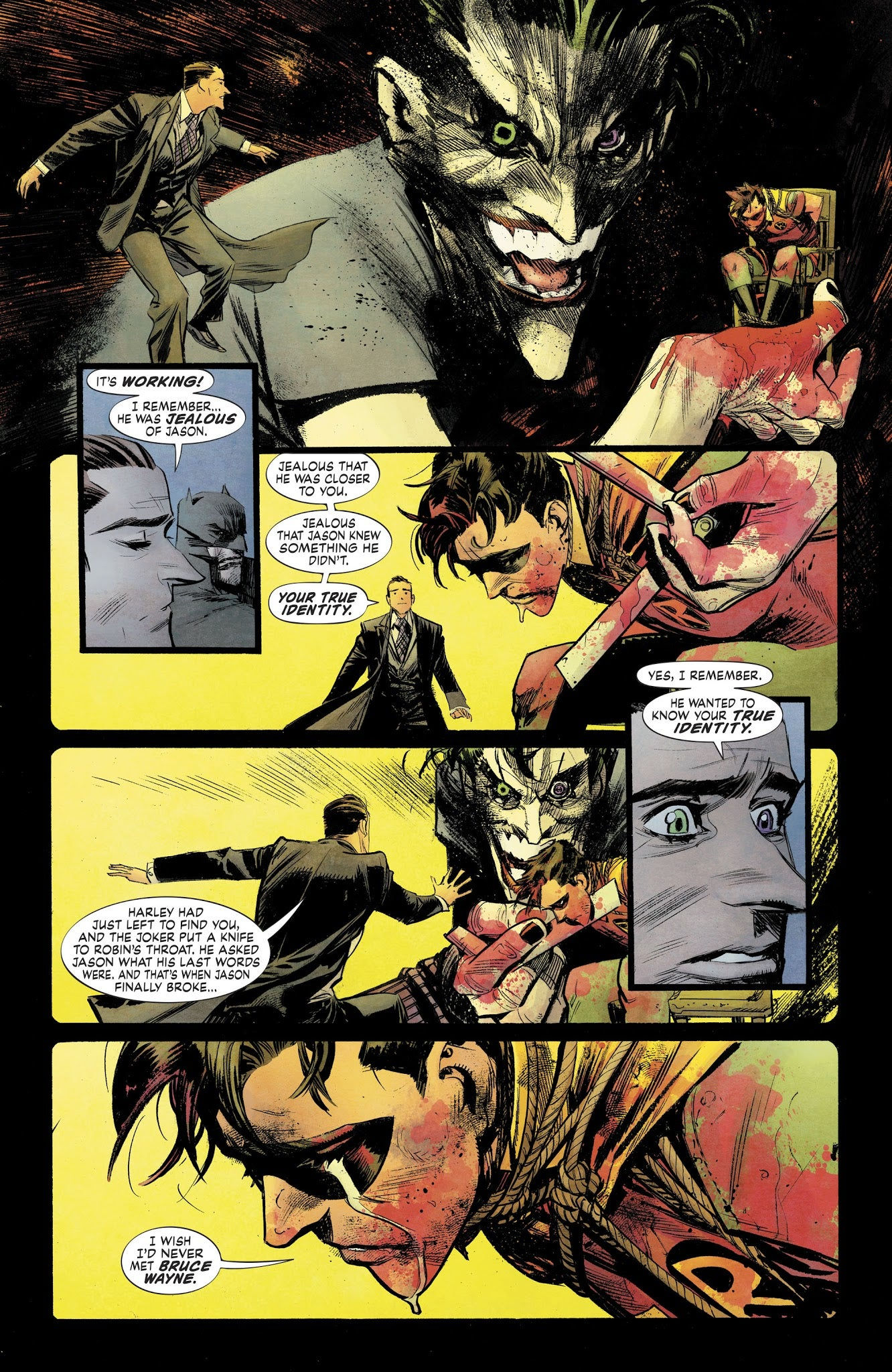 Wallpaper #MhltLo8BtGB6xQ78F5UJ42 Batman White Knight Gives the Joker an Even More Tragic Reason for
