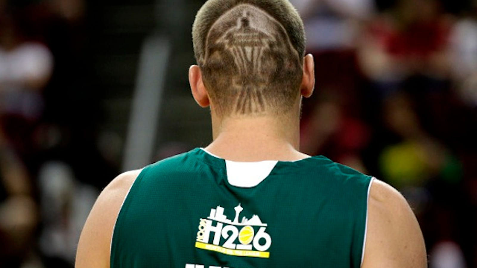 Wallpaper #52h-G5MBSpphPi3-iR_y290 Spencer Hawes Honors the Seattle Supersonics with a Terrible Haircut
