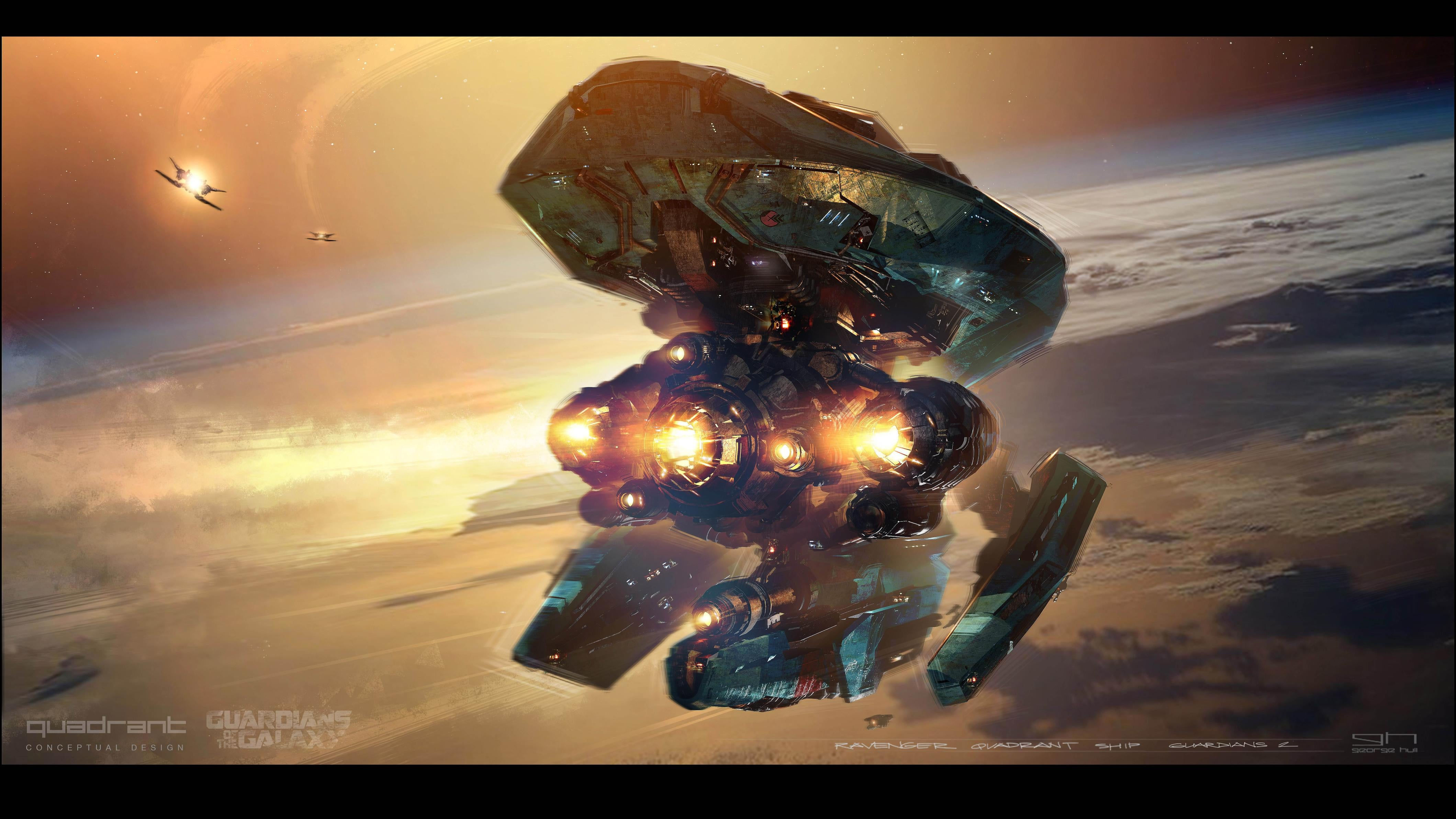 Wallpaper #9hcaPpMBPLD5_VENUN5l108 Check Out Fantastic Concept Art of the New Ships in Guardians of the