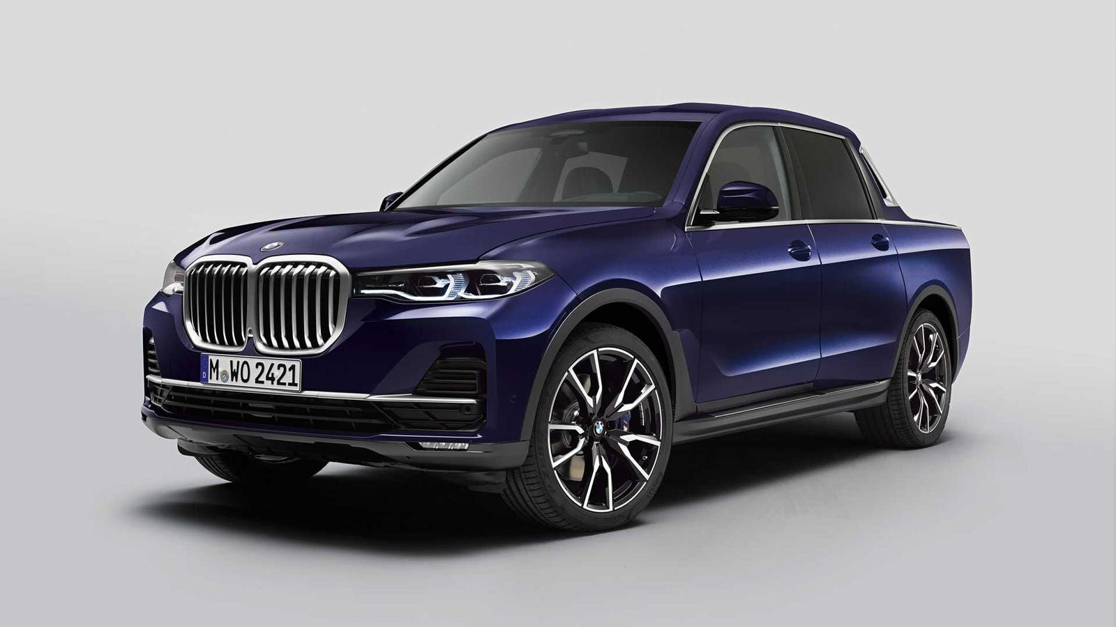 Wallpaper #VnT0wo4B_8f4nGFaOG-O51 The BMW X7 Pickup Truck Feels Inevitable