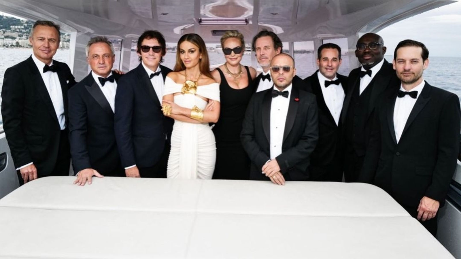 Wallpaper #5GjbFJMBSpphPi3-7QVM227 Natasha Poonawalla Spotted with Leonardo Dicaprio During Cannes 2023