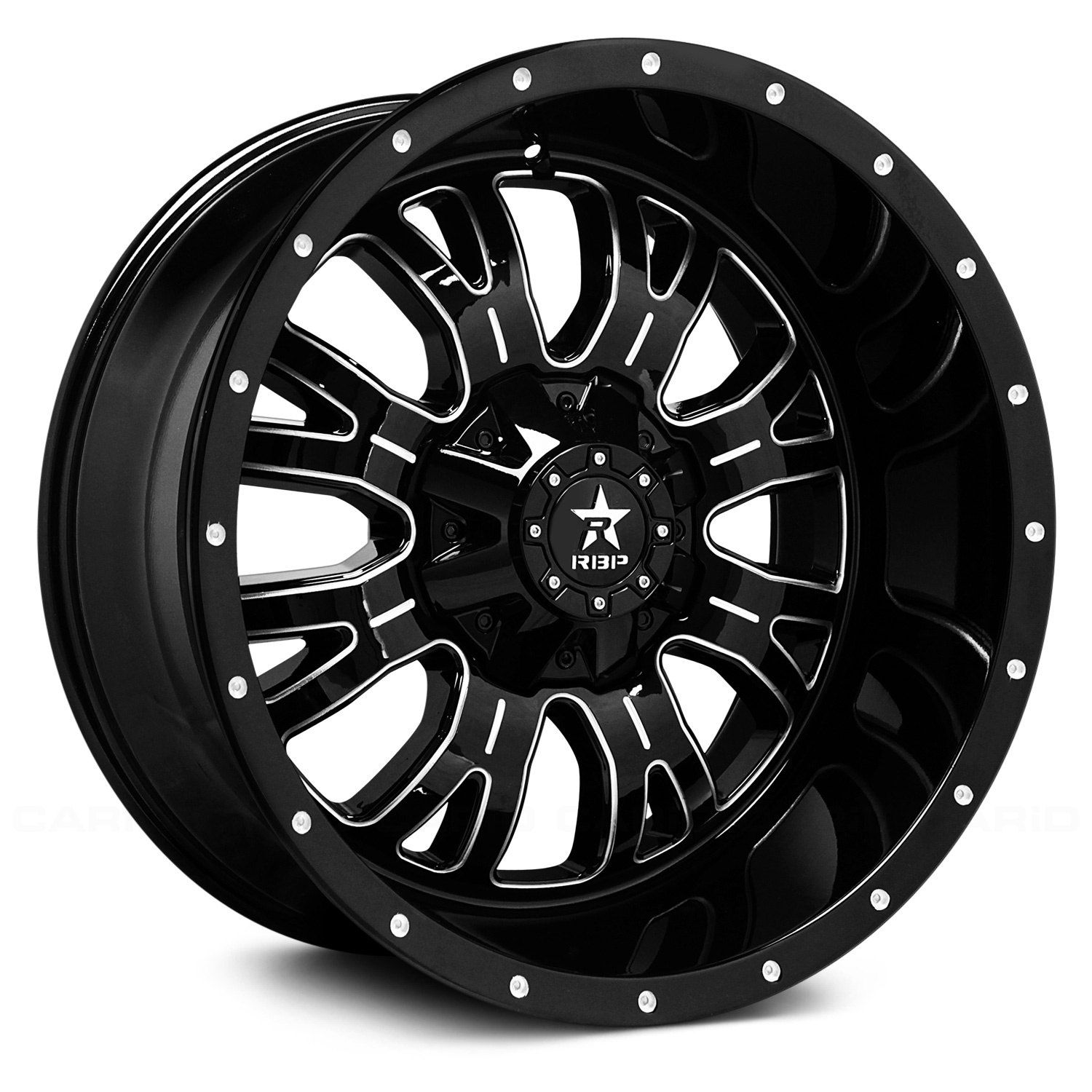 Wallpaper #_4f2MZMBPAdmKxa2CmIl34 Rbp 89r Assassin Wheels Black with Cnc Machined Grooves Rims