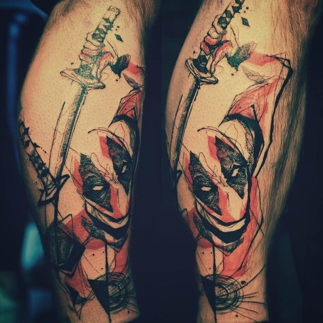 Wallpaper #9130c Marvel Tattoo Photo by Gus H Tattoo on Instagram Deadpool