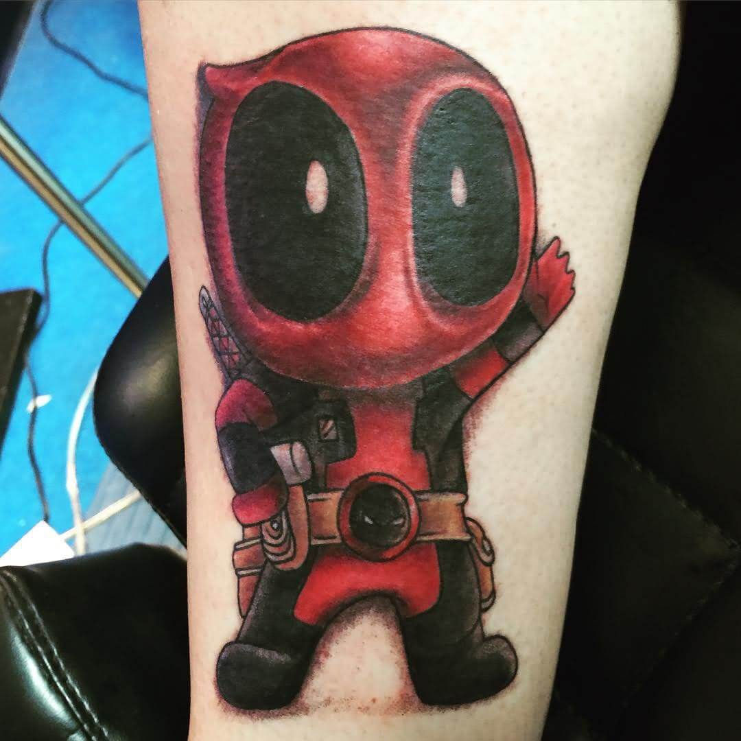 Wallpaper #9130c Marvel Tattoo Photo by Gus H Tattoo on Instagram Deadpool