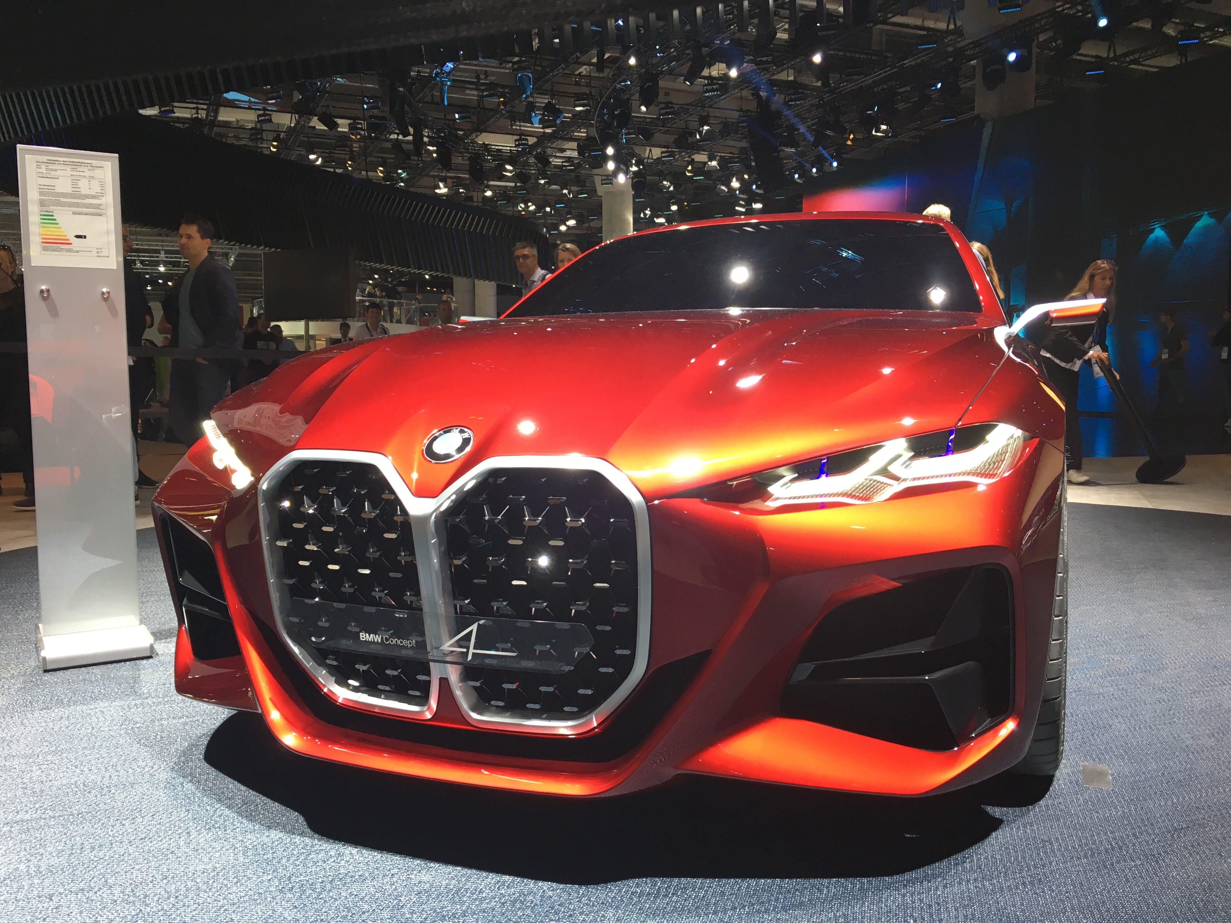 Wallpaper #g3Rrxo4B_8f4nGFa0nFo18 BMW Concept 4 Futur Coupe En Direct Du Salon De Francfort 2019