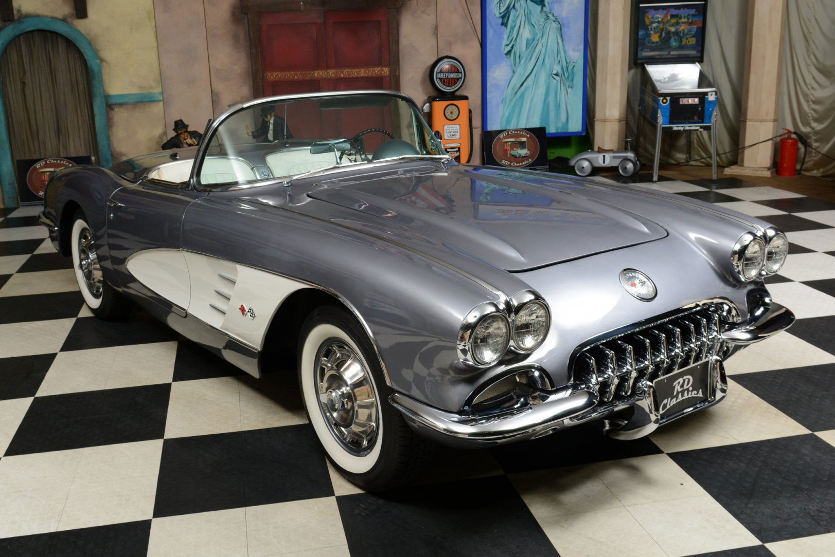 Wallpaper #ZSxtSpMB0E1QgA7wq_Y98 Chevrolet Corvette C1 Convertible Rd Classics