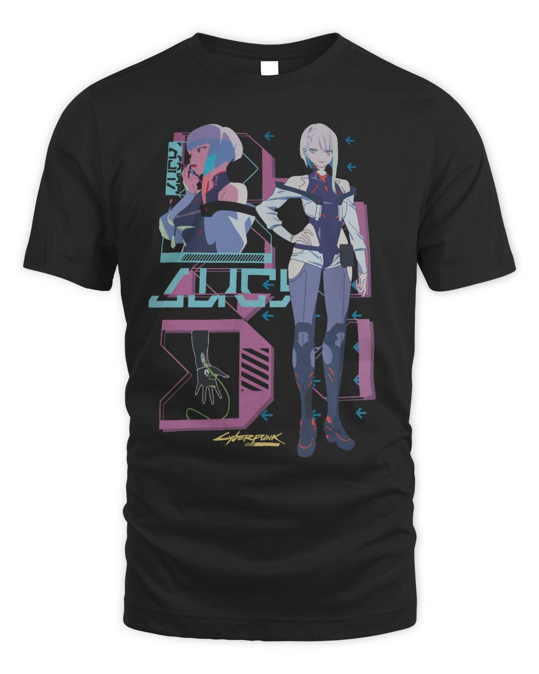 Wallpaper #fmeh-pIBSpphPi3-95Fq13 Cyberpunk Edgerunner Merch Lucy Posing Shirt Cassivalen