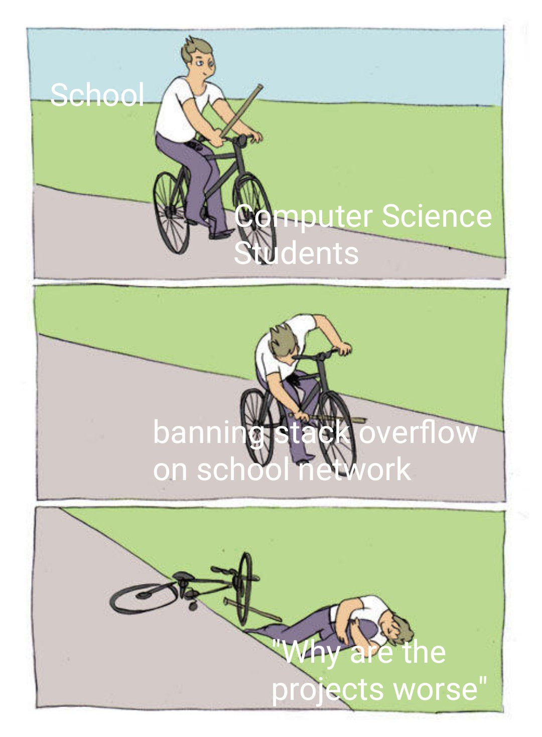 Wallpaper #gmd5BpMBSpphPi3-xMGw295 My School Banned Stack Overflow on the Network It Sucks