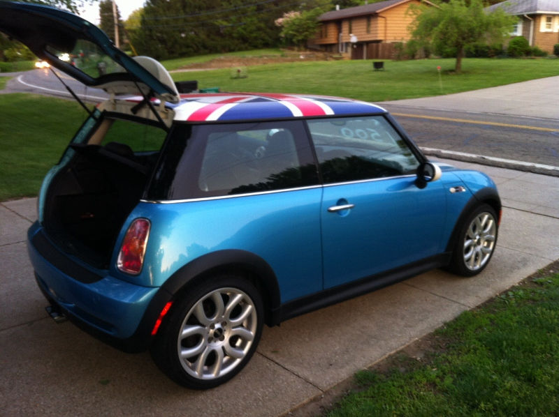 Wallpaper #-7mG3pIBJvJKYCmE4wUf41 Fs 2004 Mini Cooper S Electric Blue North American Motoring