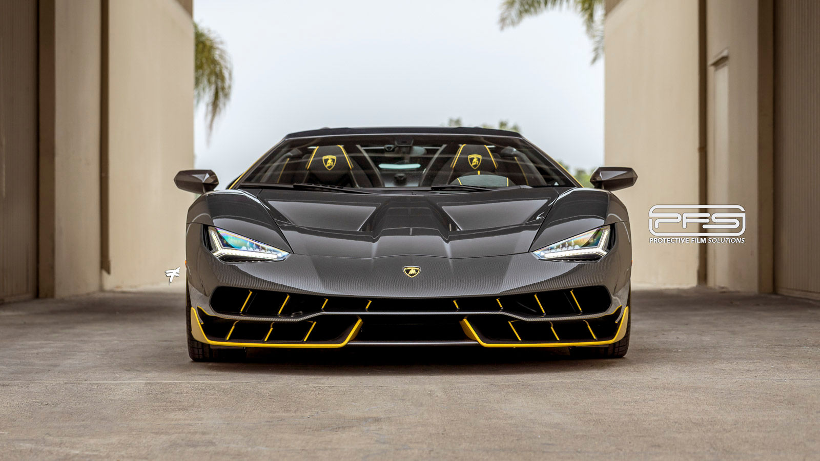 Wallpaper #L_DegJcBi4JM6agGJyLW167 Lamborghini Centenario Roadster 1 of 20 Xpel Sema Protective Film
