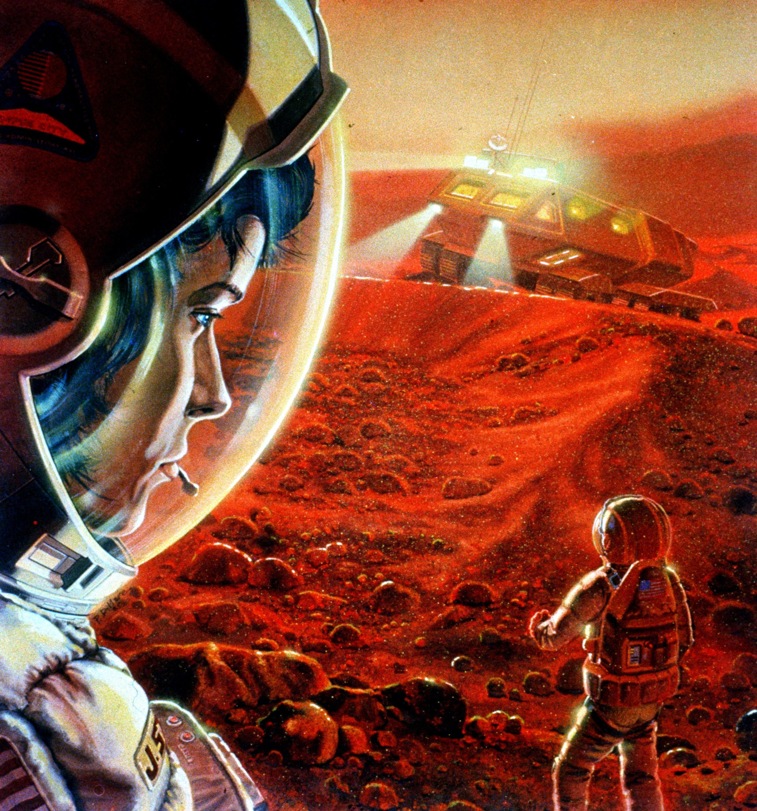 Wallpaper #TOqkVpMBlwTYPL18VRAh60 Astronauts in Martian Dust Storms Nasas Mars Exploration Program