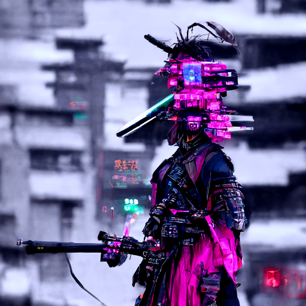 Wallpaper #NBkBBI8BtGB6xQ78qU0e1 Cyberpunk Samurai 07 Karmatic Exchange Art