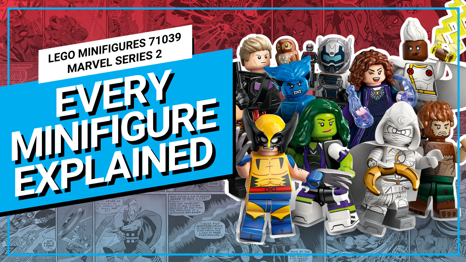 Wallpaper #HJ__V5MBcUVgGJNo87AR315 Every Lego Marvel Series 2 Collectible Minifigure Explained
