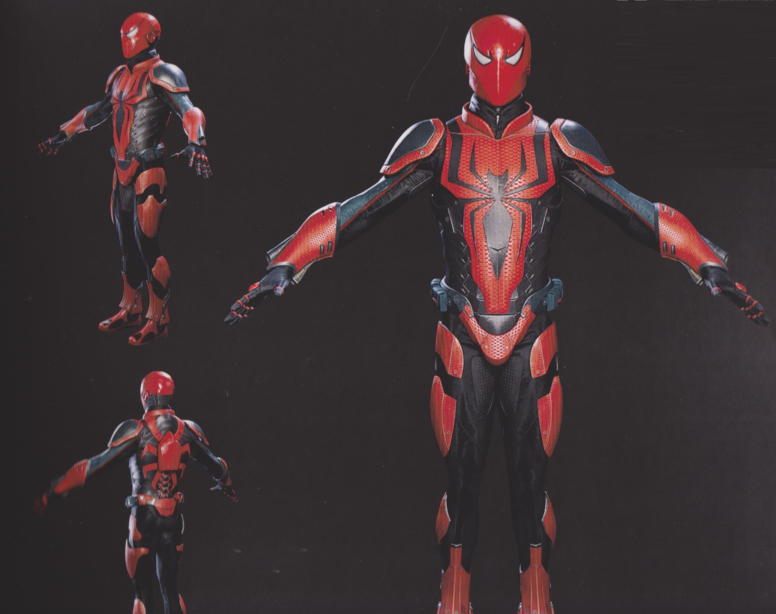 Wallpaper #ChnFIo8BtGB6xQ78AYMr46 Spider Man PS4 Concept Art Reveals Alternate Designs for the Wall