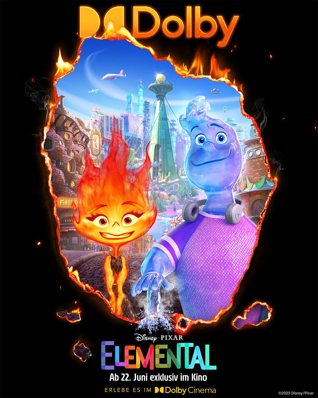 Wallpaper #4a729 Elemental Sets Disney on Fire in a Good Way with a Massive Debut