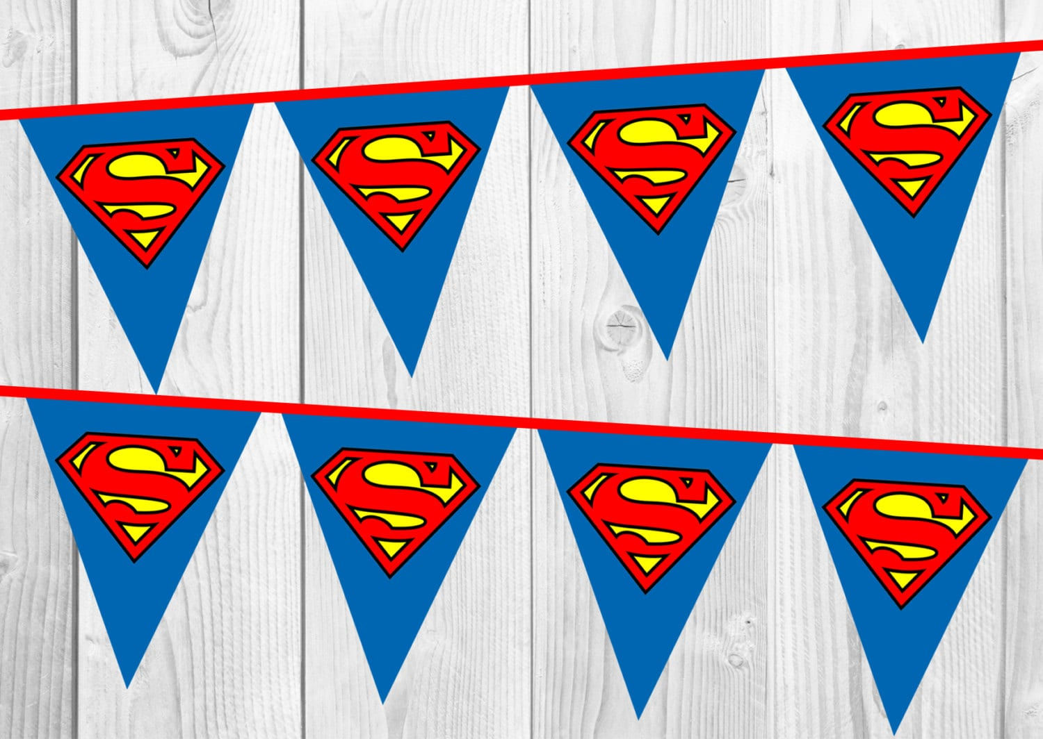 Wallpaper #_hkZEI8BtGB6xQ78yV1d22 Superman Bunting Banner Birthday Bedroom by Twinklenshinedesign