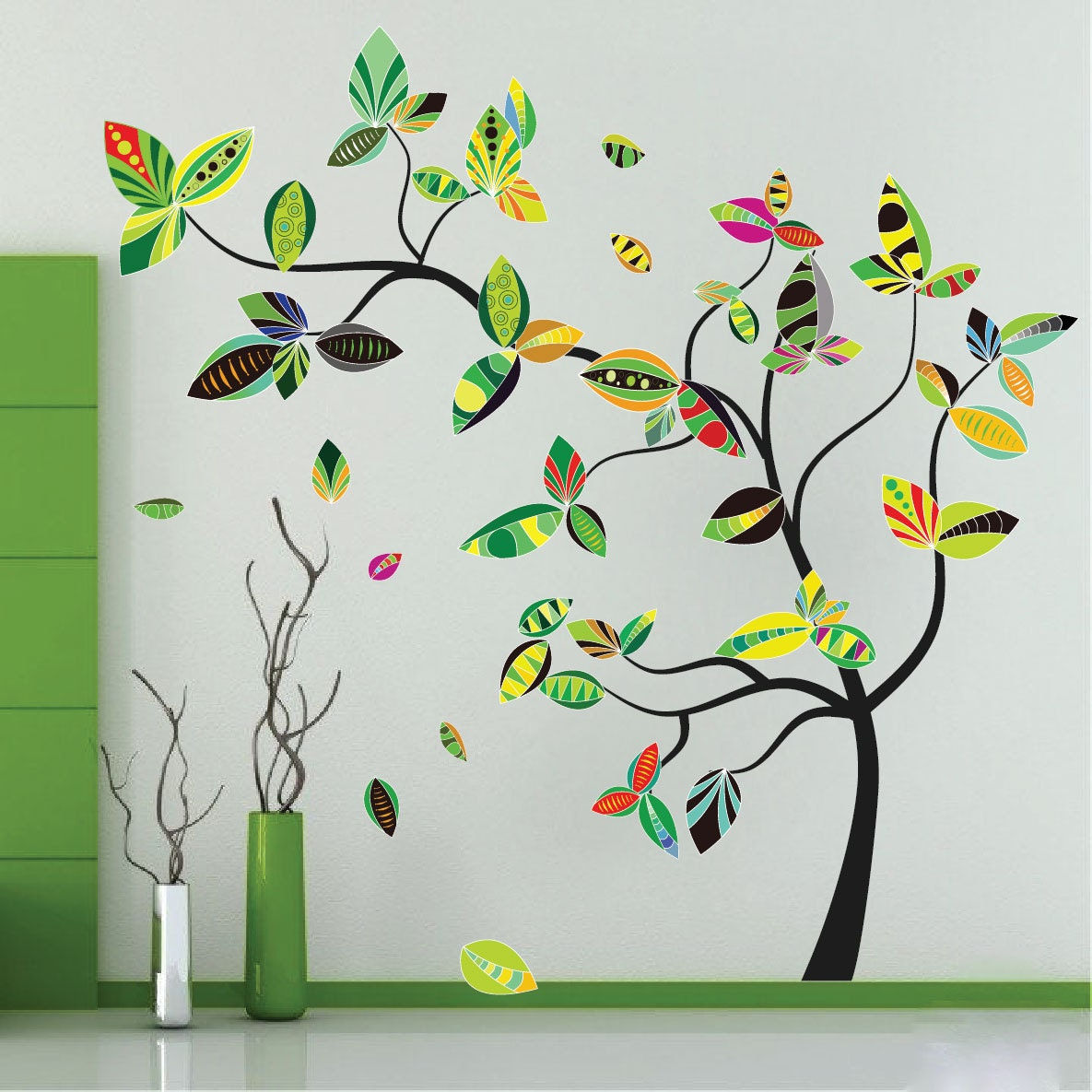 Wallpaper #NmjiIpMBSpphPi3-KzRu68 Large Tree Branch Decal Mural Branch Decal Mural Large Tree