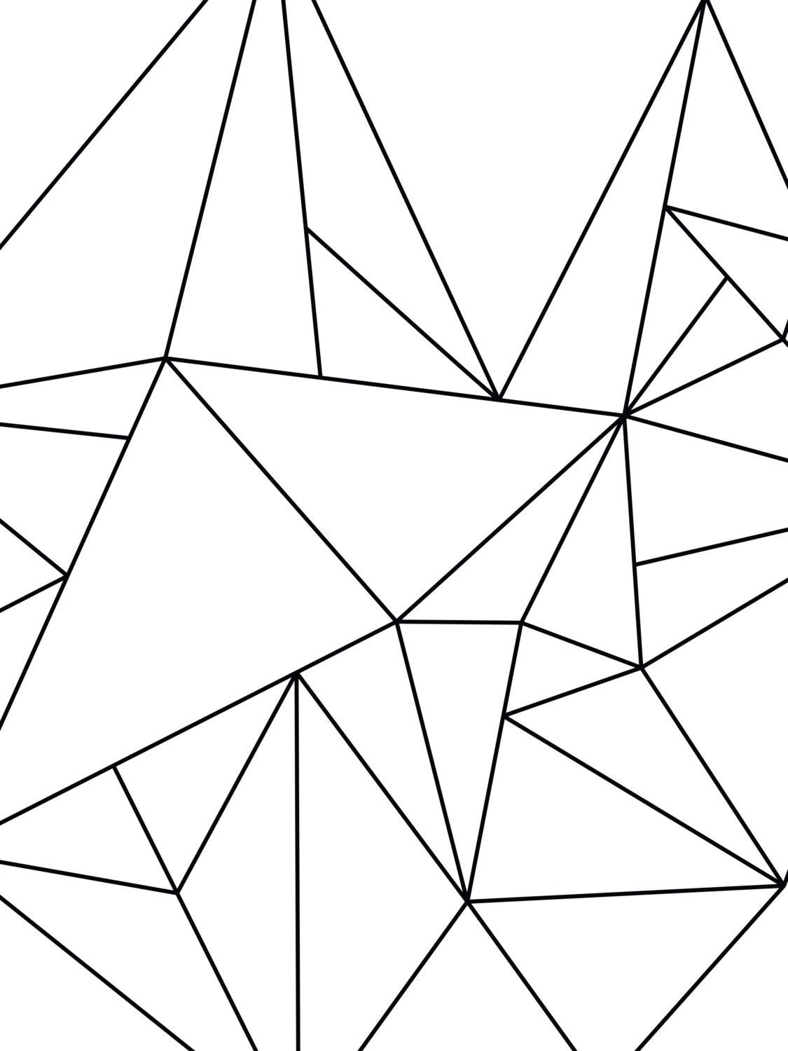 Wallpaper #QWeX9JIBSpphPi3-SXul241 Geometric Art Black and White Minimalist Art by Melindawooddesigns