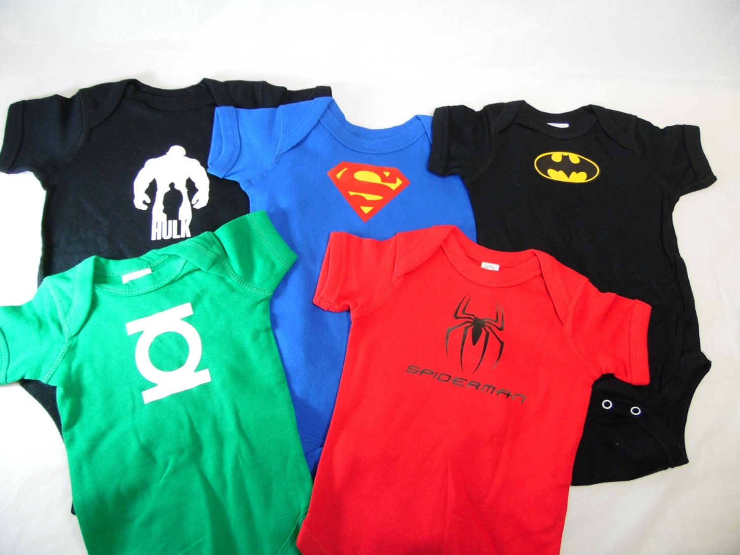 Wallpaper #OGdH-JIBSpphPi3-nIkz44 Superhero Baby Infant Onesies Batman Spiderman Superman