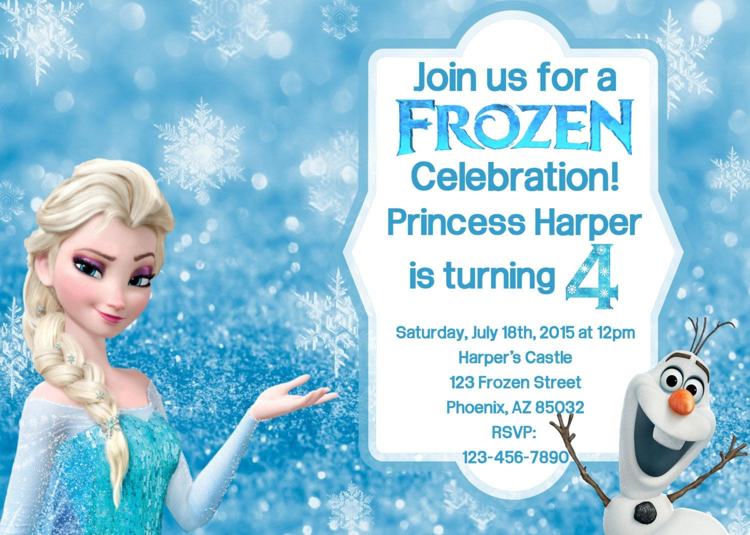 Wallpaper #8A95A Pin on Disney Frozen Movie Birthday Invitations