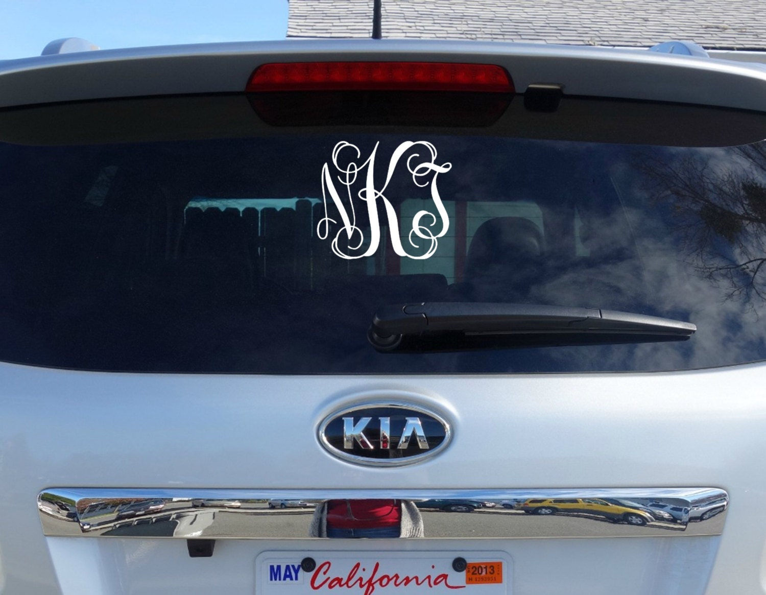 Wallpaper #dc4bd Custom Decal with Your Text Rear Window Decal Car Sticker Etsy