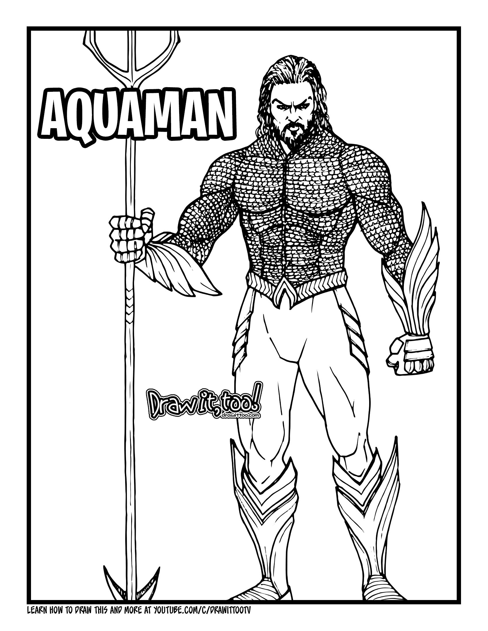 Wallpaper #909c6 Aquaman Coloring Pages Free Coloring Pages Wonder Day Coloring