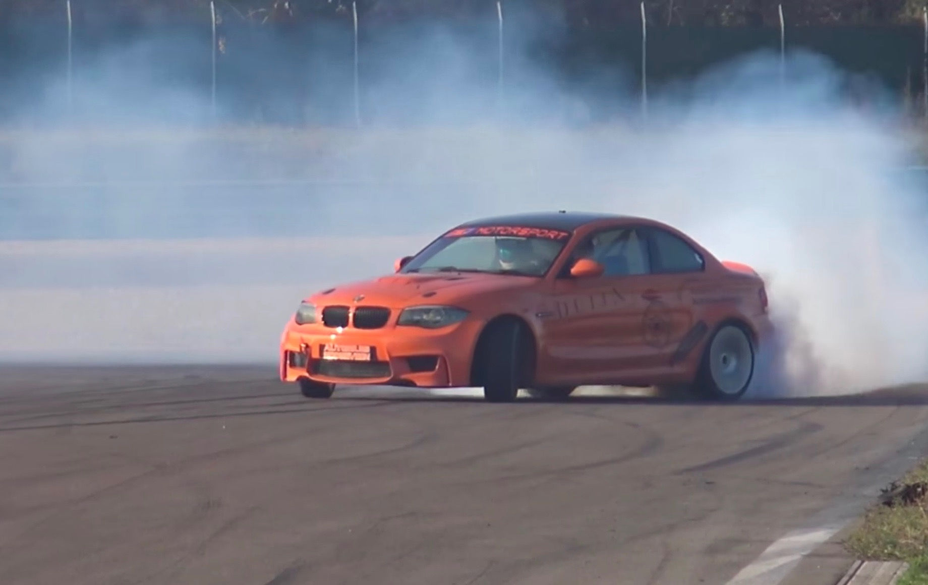 Wallpaper #oYsRcpcBcm9NJah-qnPa84 BMW 1 M Coupe Gets M5 V10 Conversion Insane Drifting Power Video
