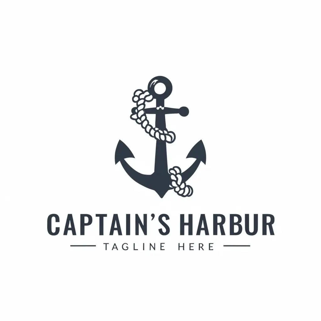 Wallpaper #hGcuDZMBSpphPi3-SeOZ54 Logo Design for Captains Harbour Nautical Anchor Symbol for Restaurant