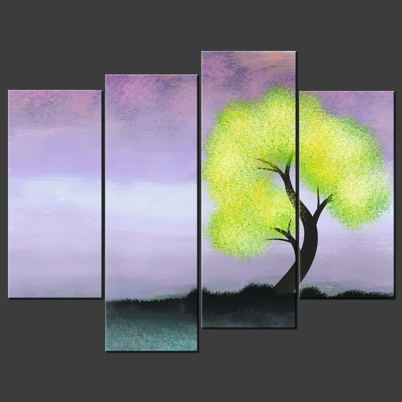 Wallpaper #02714 Three New Very Large Tree Paintings Rich Gane Art