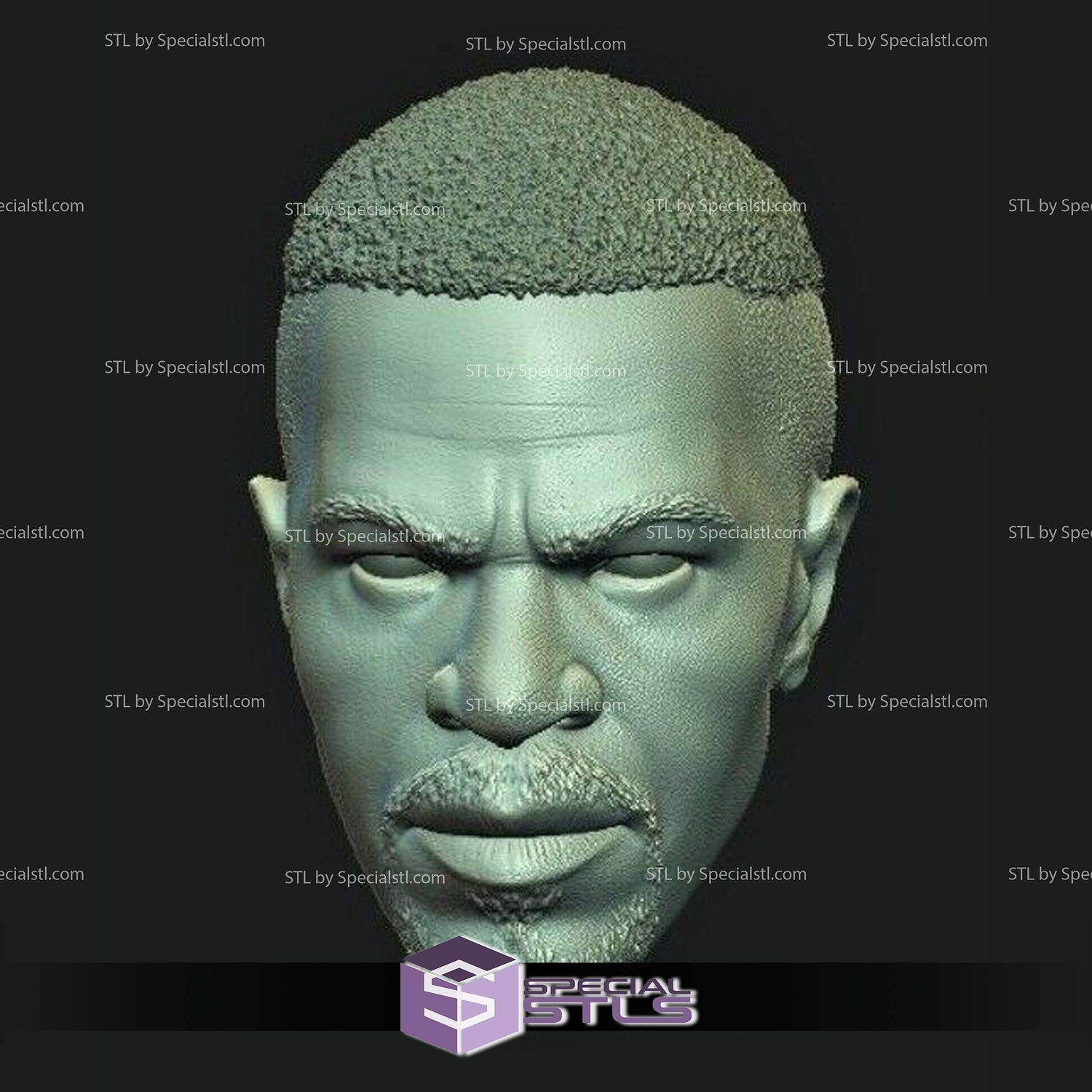 Wallpaper #ggOFZJMBpyOg8YnESNcS390 Custom Head Stl Collection Jamie Foxx Electro Specialstl