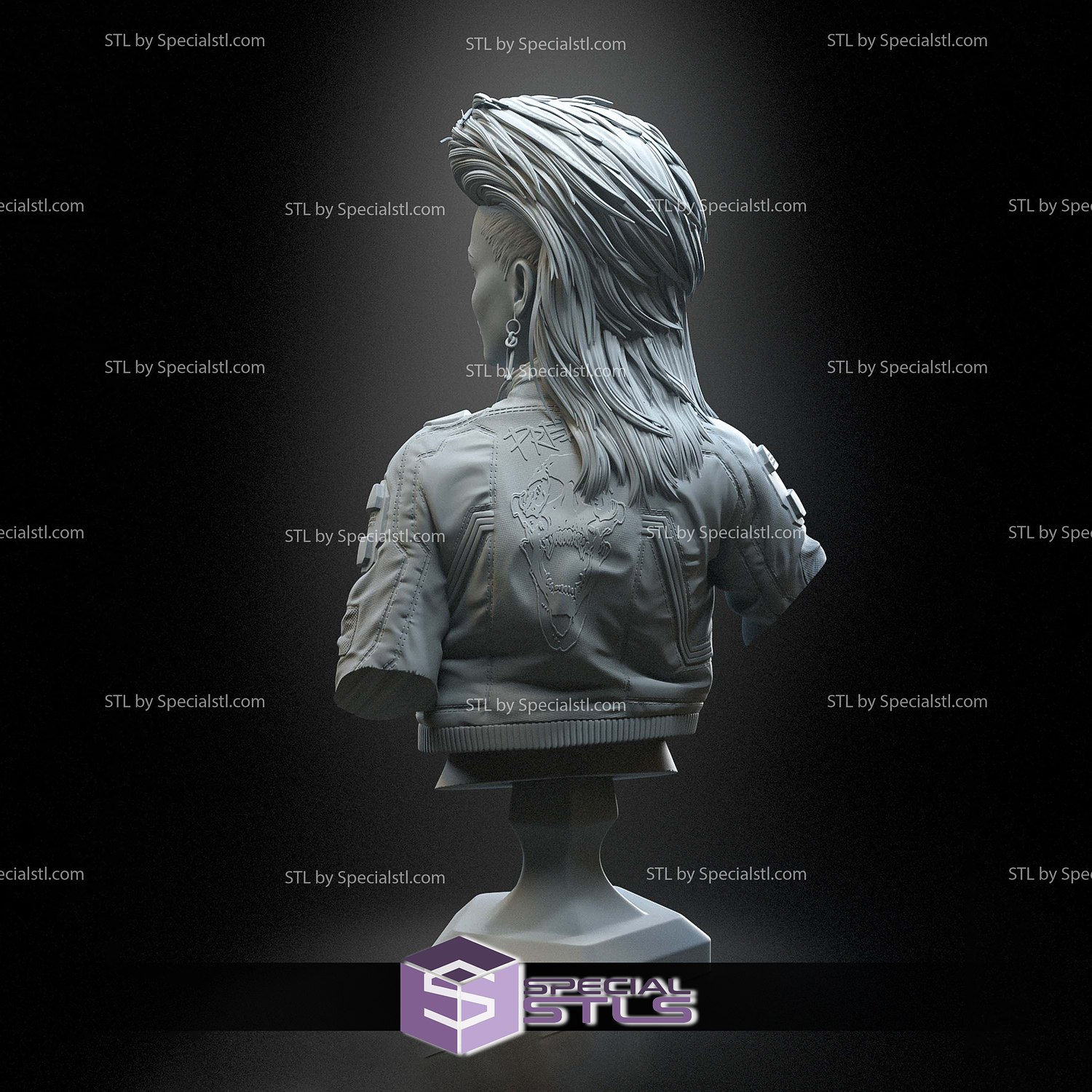 Wallpaper #5vCcgJcBi4JM6agGFSEA130 Rogue Amendiares Cyberpunk 2077 Bust 3D Printer Files Specialstl