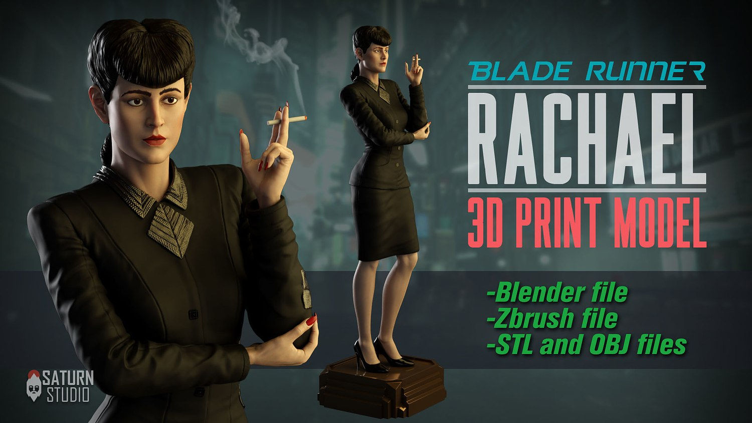 Wallpaper #NIJmQJMB0GiFKesMCsGr235 Rachael from Blade Runner Specialstl