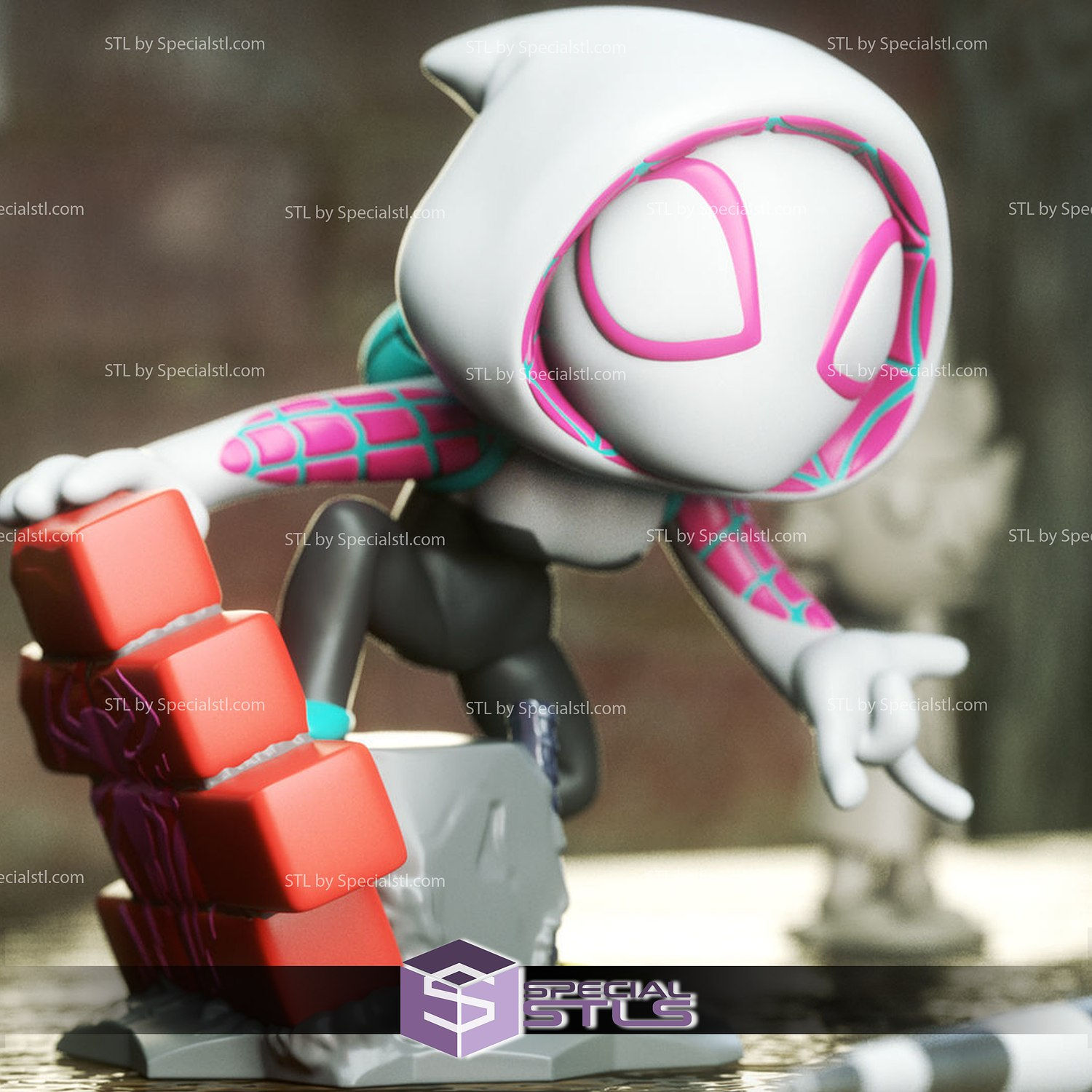 Wallpaper #nDGpNZMB5zzyi_yYQ1cr12 Chibi Stl Collection Spider Gwen Chibi V2 Specialstl