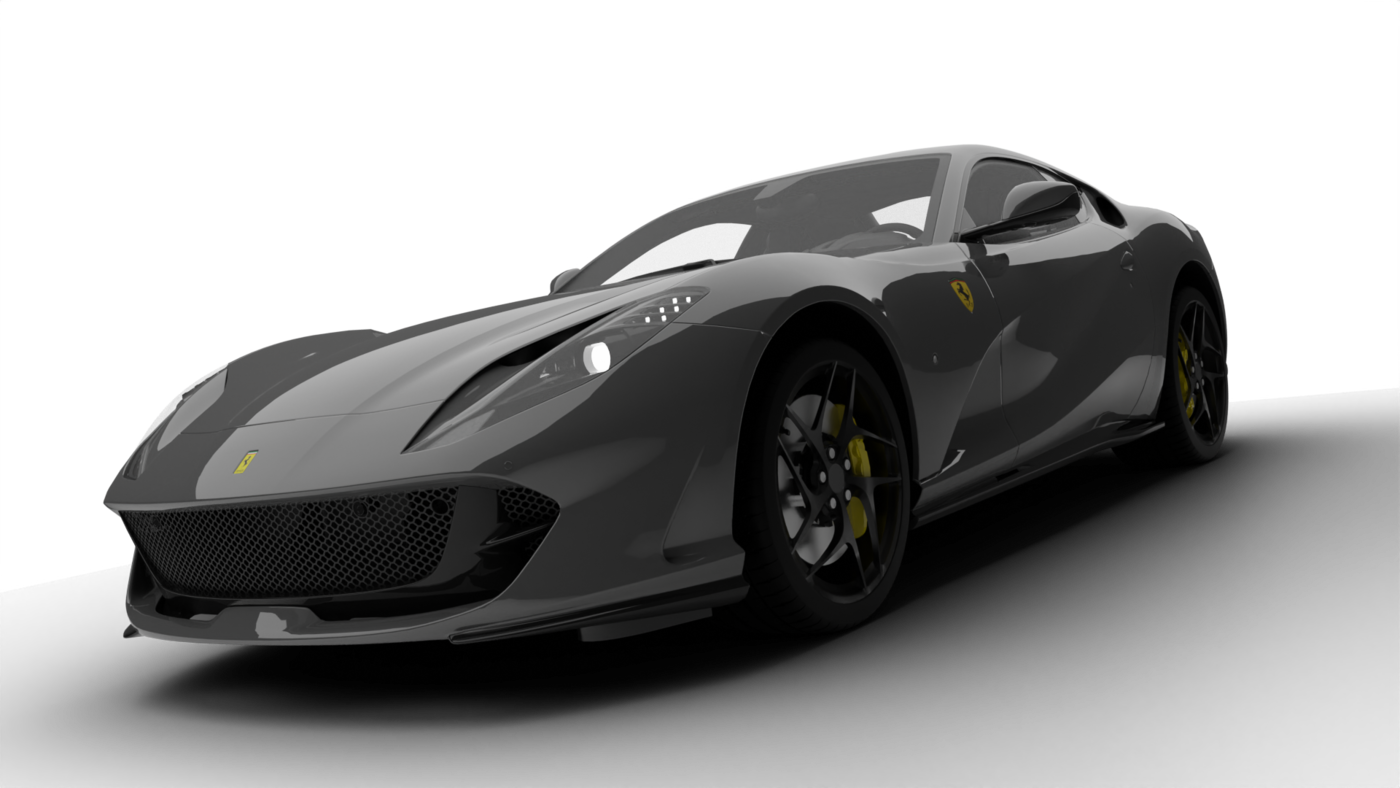 Wallpaper #py7eOJMBeCfPaRV8brst275 Ferrari 812 Superfast Cgtrader