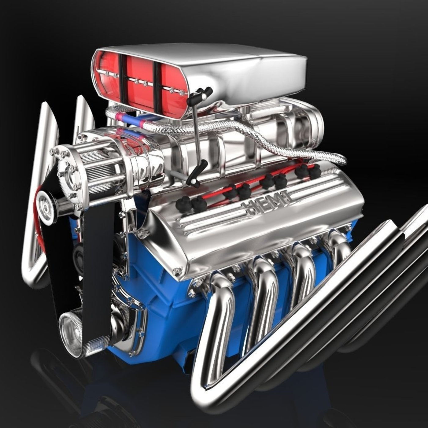 Wallpaper #3d643 Chevy Drag Racing Engines