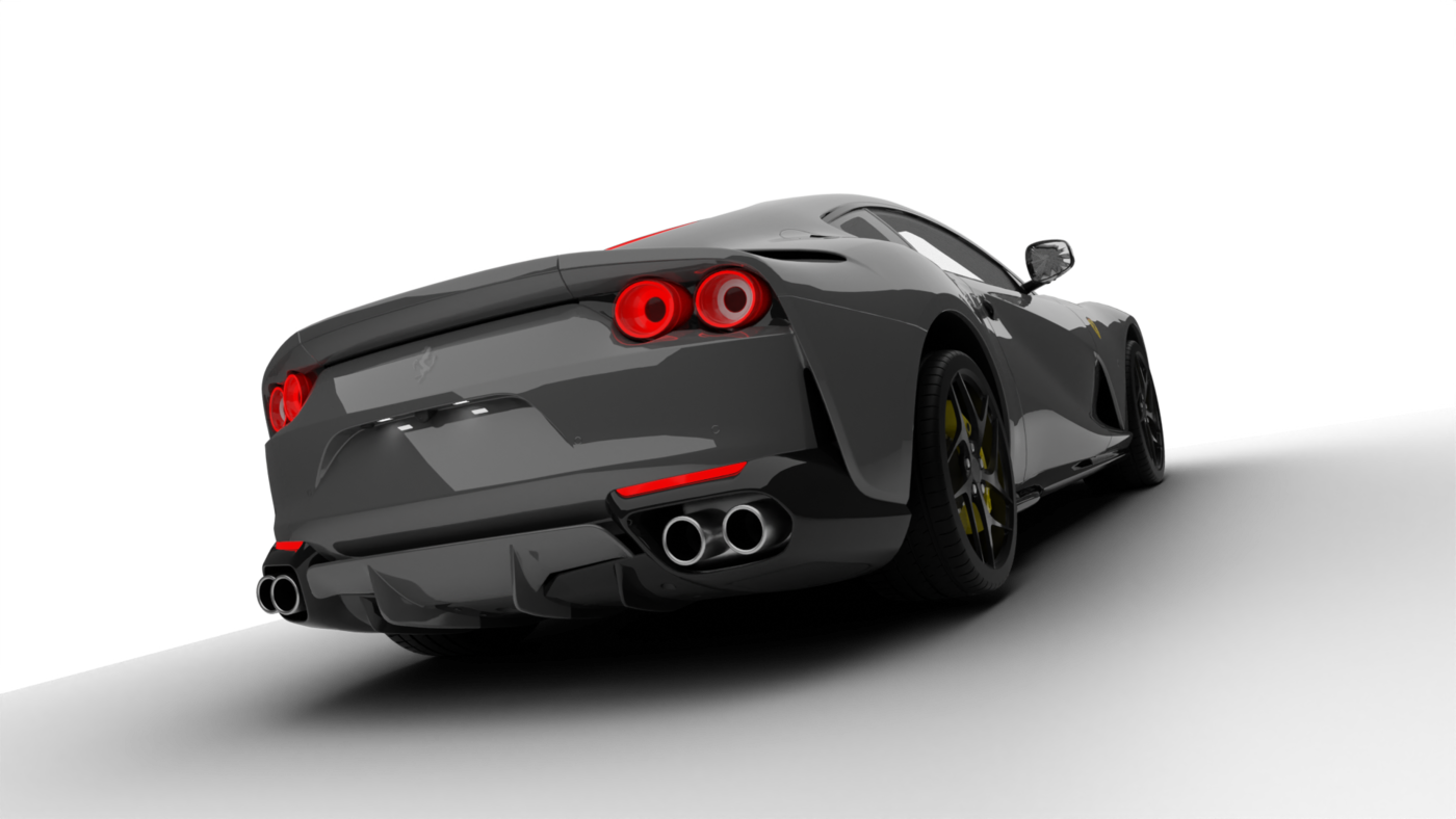 Wallpaper #L6WXOJMBVBiSkHCaO46P216 Ferrari 812 Superfast Cgtrader
