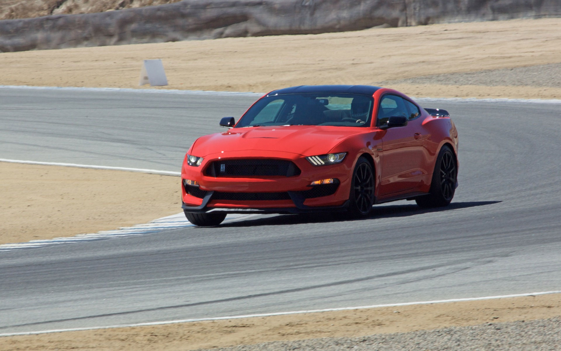 Wallpaper #_0VRk44B7YBJg1BVyJ6I30 2016 Ford Mustang Shelby GT350 at the Wheel of the Best Mustang Ever