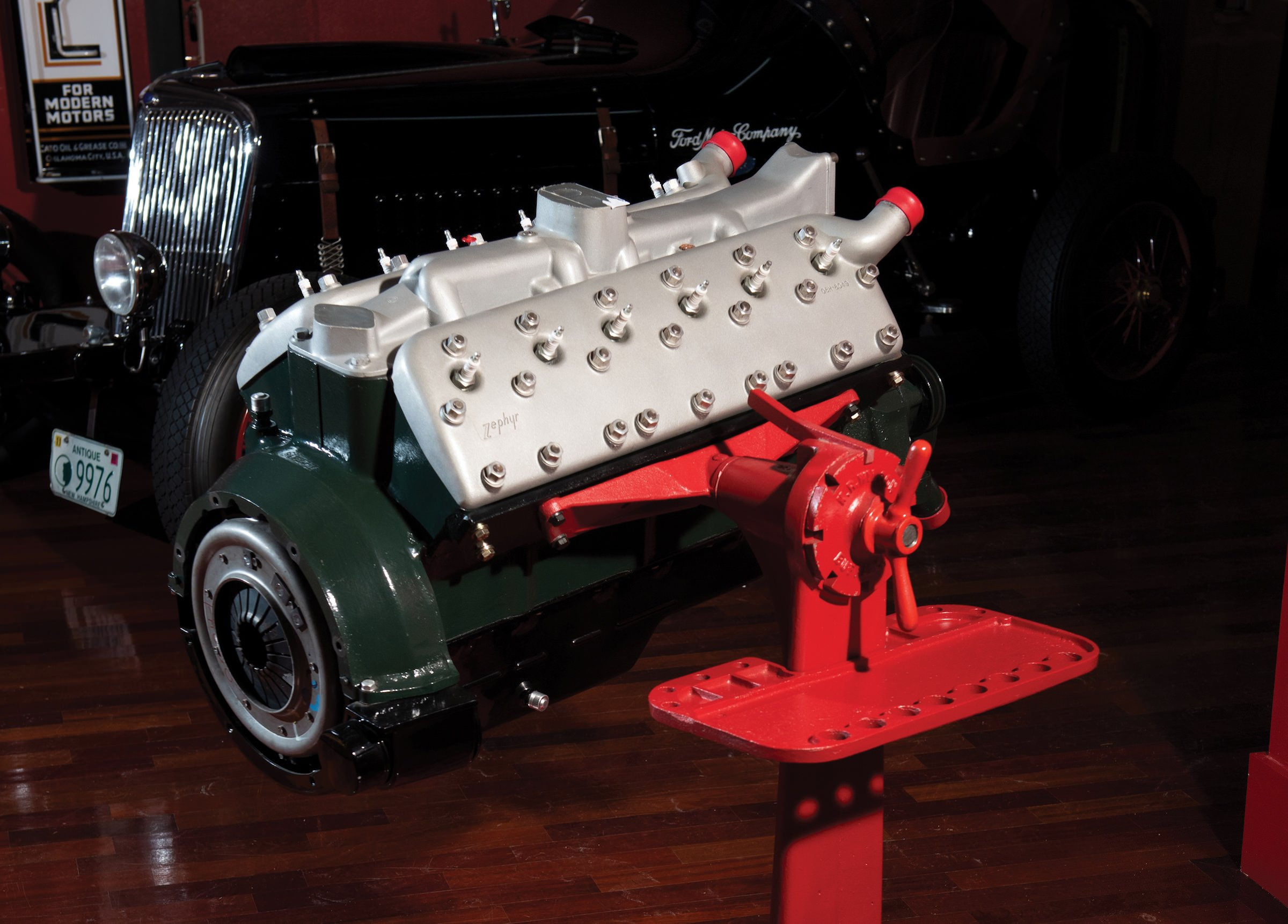 Wallpaper #4wPYYpMBpyOg8YnECdOg34 A Crate Engine with a Difference Roush Built Lincoln Zephyr V12 Engine