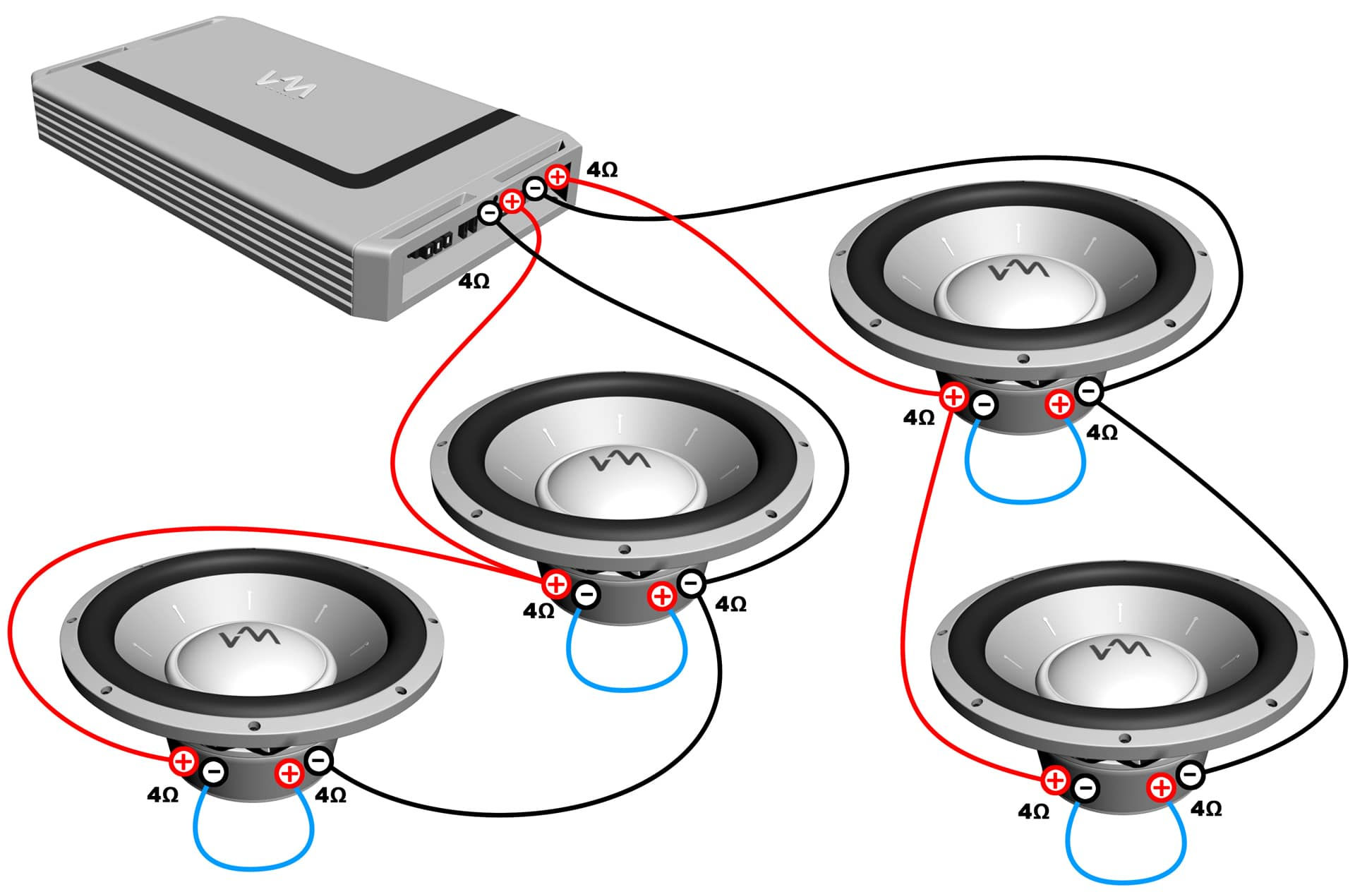 Wallpaper #xPBpfpcBi4JM6agGjh_4128 How to Connect 4 Speakers to a 2 Channel Amp 3 Best Methods Useful Tips