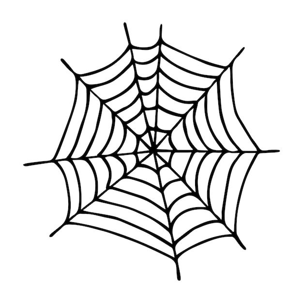 Wallpaper #cGgHF5MBSpphPi3-TQ0z159 Premium Vector Simple Hand Drawn Spider Web Illustration Cute