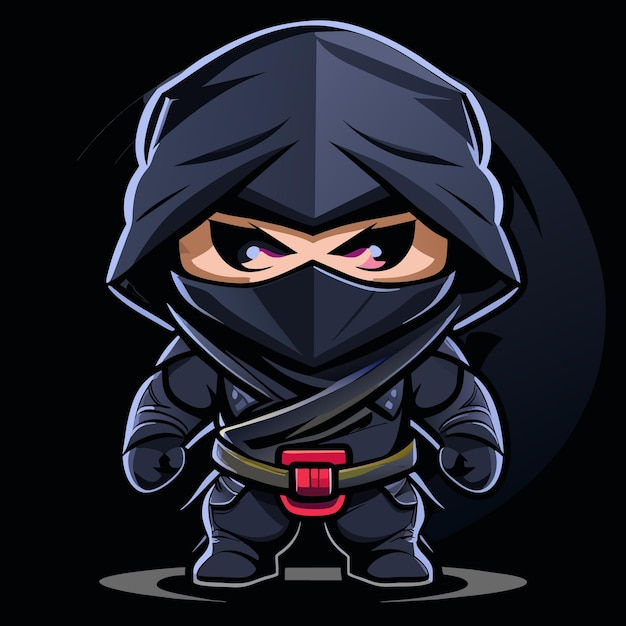 Wallpaper #Lx1VLZMBlOZrFDOk_dAO229 Premium Vector Ninja Concept Art in Flat Design