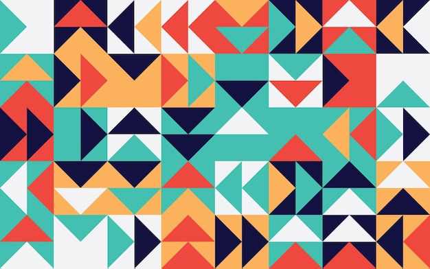 Wallpaper #ORzcQJMB8JfcLg2Jm_cY44 Premium Vector Simple Geometric Vector Pattern Bright Color Palette