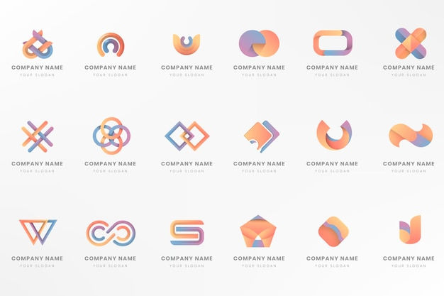 Wallpaper #qx07LZMBlOZrFDOk4M_h81 Premium Vector Colorful Logo Branding Design Vector Set